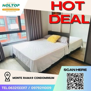 #Z2034💥230868🔥Condo for rent: Monte Rama 9 Condominium