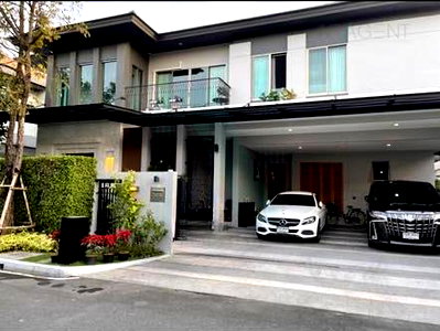 บ้านเดี่ยวให้เช่า : 📌 ให้เช่าบ้านเดี่ยว 2 ชั้น แกรนด์ บางกอก บูเลอวาร์ด ศรีนครินทร์ 3 ห้องนอน 4 ห้องน้ำ