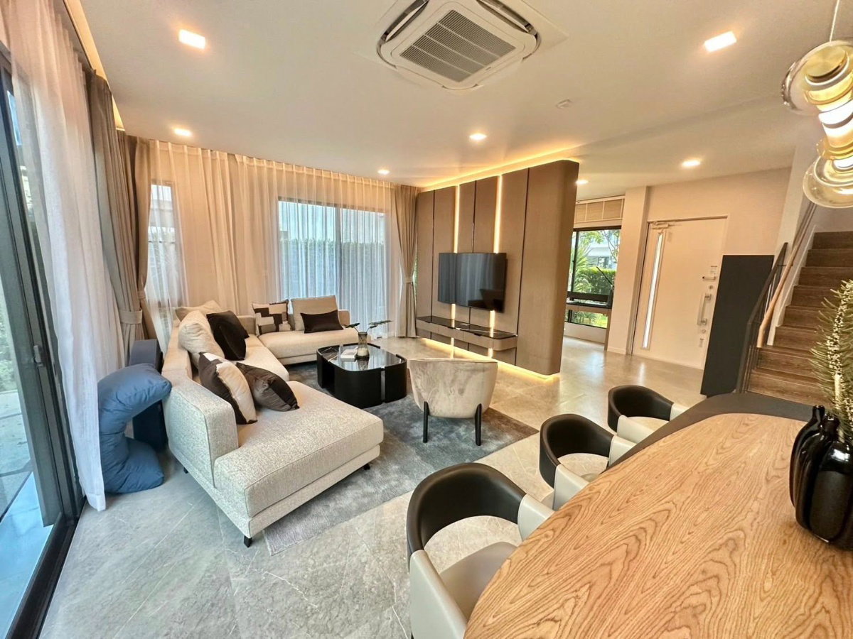 รูป ให้เช่าบ้าน หมู่บ้านมัณฑนา กม.15 แบบบ้าน Premier บ้านร่มรื่น น่าอยู่สุดๆ สวยจึ้ง!! - รูปที่ 5/14