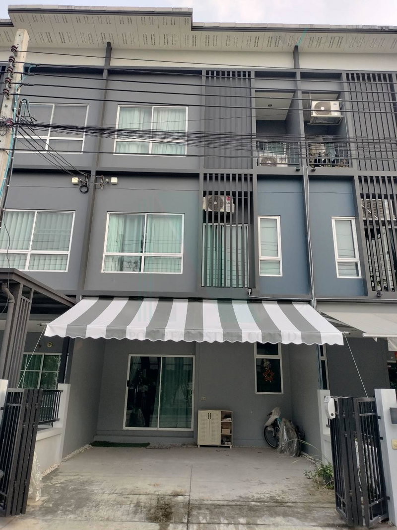 Houses for rent : 📌 For Rent 3-story House SAMMAKORN AVENUE SUVARNABHUMI 4 bedroom 4 bathroom