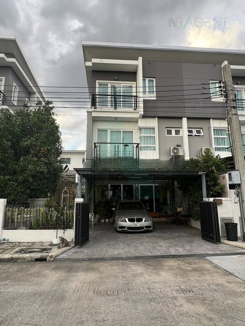 Home office for rent : 📌 For Rent 3-story Home office CHUAN CHUEN MODUS VIPHAVADI 4 bedroom 5 bathroom