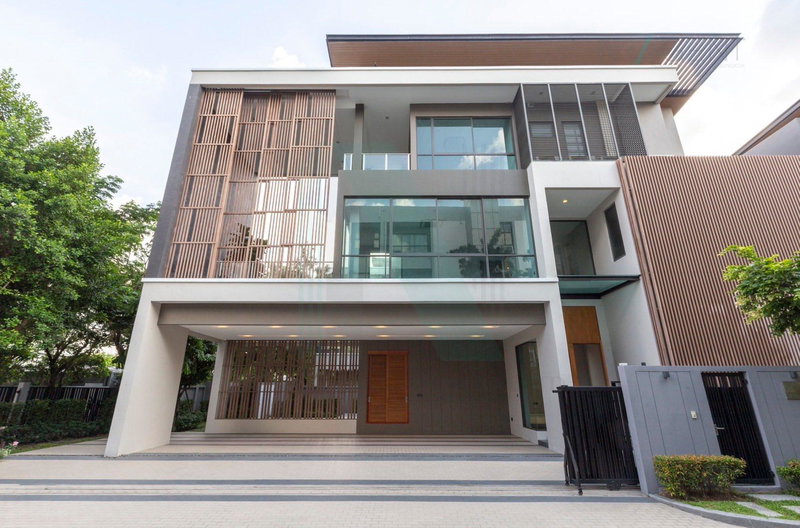 ขายบ้านเดี่ยว : ขายบ้านเดี่ยว โครงการ เดอะ เจนทริ วิภาวดี 3 ชั้น 5 ห้องนอน 7 ห้องน้ำ