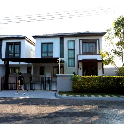 บ้านเดี่ยวให้เช่า : 📌 ให้เช่าบ้านเดี่ยว 2 ชั้น แกรนด์ พลีโน่ สุขุมวิท-บางนา 3 ห้องนอน 4 ห้องน้ำ