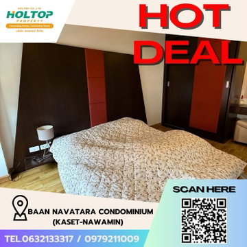 #Z2070💥240868🔥ให้เช่าคอนโด Baan Navatara Condominium (Kaset-Nawamin) 