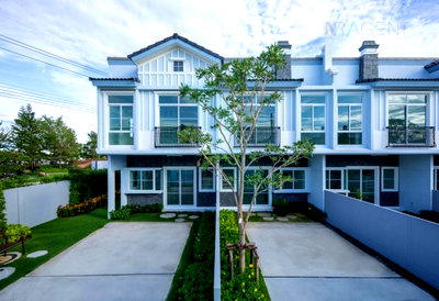 Townhouses for sale Phra Samut Jadee Samut Prakarn : 📌 For Sell Town house VILLAGGIO SUKSAWAT-PRACHAUTHIT 2-story 2 bedroom 3 bathroom