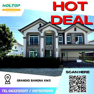 บ้านเดี่ยวให้เช่า : #Z2061💥240868🔥ให้เช่าบ้าน Grandio Bangna KM.5