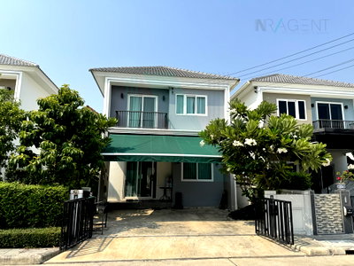 บ้านเดี่ยว กรุงเทพมหานคร : 📌 ขายบ้านแฝด โครงการ ชวนชื่น พาร์ค อ่อนนุช-วงแหวน 2 ชั้น 4 ห้องนอน 3 ห้องน้ำ