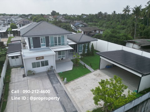 ขายบ้านเดี่ยว ขนาดที่ดินใหญ่ที่สุดในโครงการ มัณฑนา วงแหวน-บางบอน (Mantana Wongwaen-Bangbon)