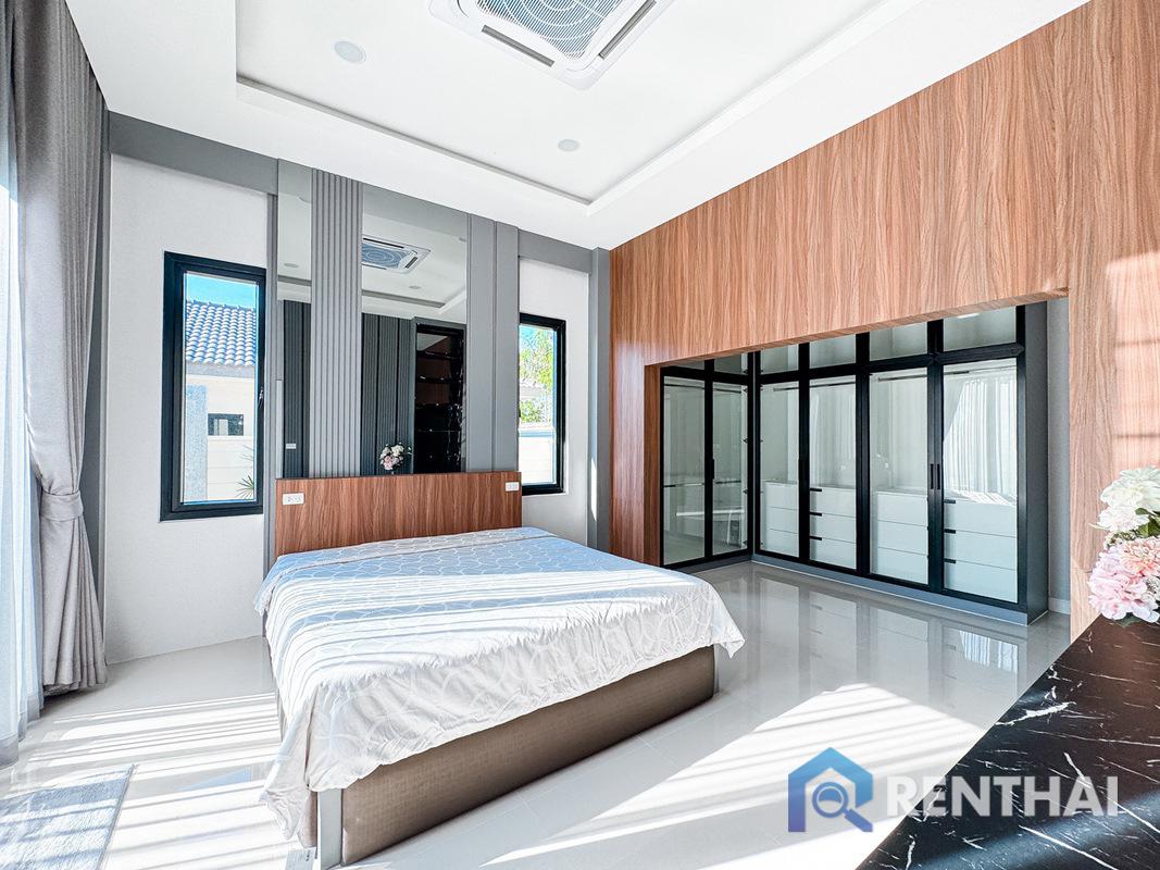 รูป วิลล่าสระว่ายน้ำ 3 ห้องนอน 4 ห้องน้ำ พร้อมสระว่ายน้ำในพัทยา - รูปที่ 9/25