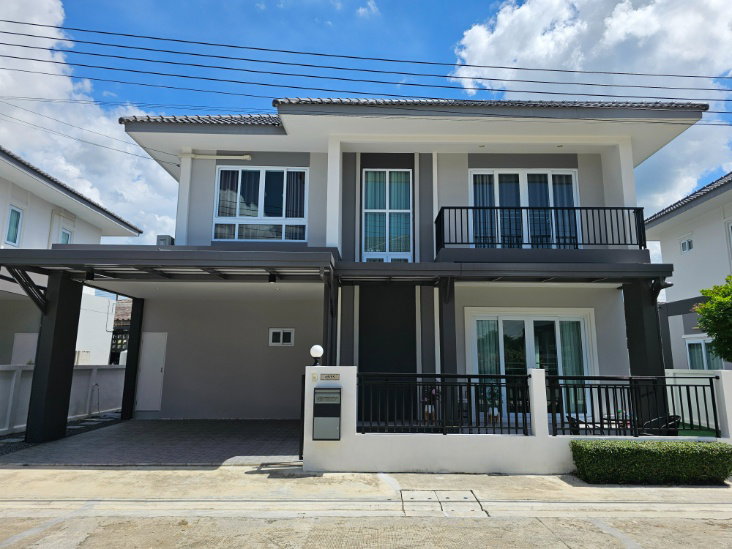 ขายบ้านเดี่ยว : ขายด่วน!!! บ้านเดี่ยว ต่อเติมพร้อมอยู่ ราคาพิเศษ The Best ลำลูกกา คลอง 8  (น้ำไม่ท่วม)