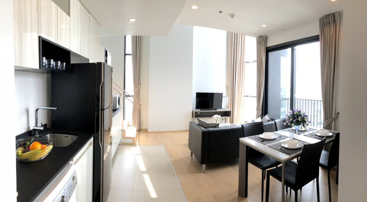 picture For Rent Condo HQ Thonglor duplex corner unit fully furnished (S15-11701) - 9/15