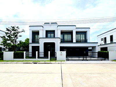 ขายบ้านเดี่ยว : บ้านใหม่ มือ 1 ดีไซน์สไตล์ Modern Art Deco หรูหรา ฟังก์ชันลงตัว