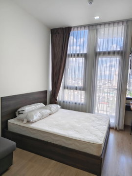 P1133 Condo for rent, Centric Ratchayothi, good location, next to BTS, beautiful room, fully furnished, super special price.