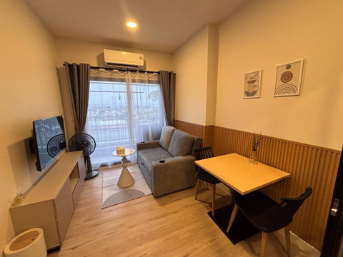 For rent Sim Rama 3, Chao Phraya River view + Bhumibol Bridge