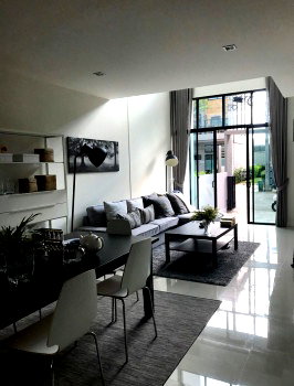 ทาวน์โฮม เดอะ พาซิโอ พาร์ค กาญจนาภิเษก : WS ทาวน์โฮม  3 ชั้น มบ. eco space บางนา วงแหวน 22.8 ตรว Eco Space Bangna-Wongwaen