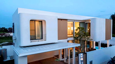 เช่าบ้านเดี่ยว เทศบาลตำบลดอนแก้ว : ให้เช่า  Pool Villa #สันผักหวาน  ค่าเช่ารายเดือนสัญญา1ปี  75,000฿/เดือน  