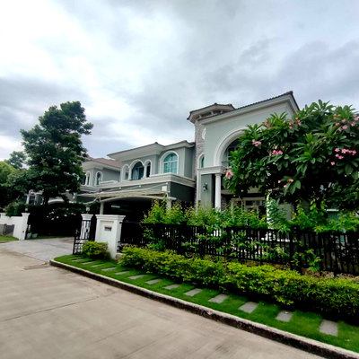 บ้านเดี่ยว สนามบินสุวรรณภูมิ : 🏡✨ Luxury House ใจกลางบางนา – วงแหวน 💛❤️บ้านหรูโครงการ Two Grande Monaco Bangna – Wongwaen