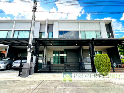 Townhouses for sale : TownHome for Sale Pleno Tiwanon, 3 bedroom 18 sq wah 106 sqm Good Condition Near Bang Kadi, Rangsit, Sri Saman, Don Mueang : EL25S-009