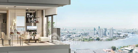 คอนโด 2 ห้องนอน ขาย Flexi Riverview - Charoennakorn ใกล้ดาวคะนอง (ID 1369098)