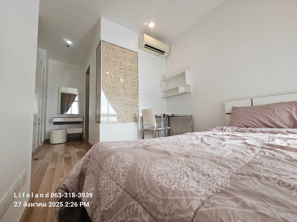 ให้เช่า Ideo Verve Sukhumvit [ติด BTS อ่อนนุช, วิวสระ] เฟอร์ครบ พร้อมอยู่ [Line: @lifeland]
