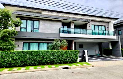 บ้านเดี่ยว สนามบินสุวรรณภูมิ : ขายด่วน: บ้านหรู The City Bangna 76 ตร.ว. ใกล้เมกะบางนา เฟอร์นิเจอร์ครบ พร้อมเข้าอยู่