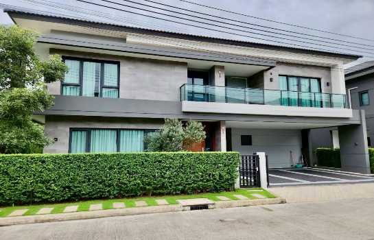 ขายบ้านเดี่ยว : ขายด่วน: บ้านหรู The City Bangna 76 ตร.ว. ใกล้เมกะบางนา เฟอร์นิเจอร์ครบ พร้อมเข้าอยู่