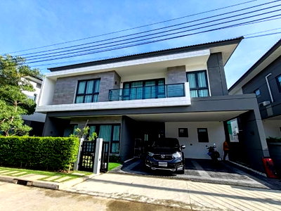 บ้านเดี่ยว สนามบินสุวรรณภูมิ : #A12499 ✅ 28/8/68  ขายบ้านเดี่ยว The City Bangna  📲📢สอบถาม ld line @condoboy