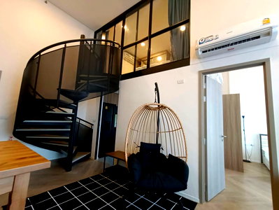 ขายคอนโด : ขายคอนโด Siamese Sukhumvit 87 ไซมิส สุขุมวิท 87 ห้องมุม แบบ Duplex พื้นที่รวม 62 ตรม.ขนาด 2 ห้องนอน พิเศษต่ำกว่าราคาตลาด