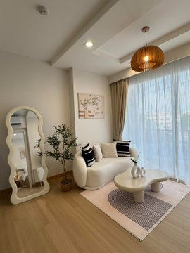 Patio (พาทิโอ) บางแสน ชั้น3 ตึกA ชลบุรี---------ห้องมุม + ตกแต่งสวยมาก -------Tel 097-049-5874 (Line: @choncondo มี@ด้วย)