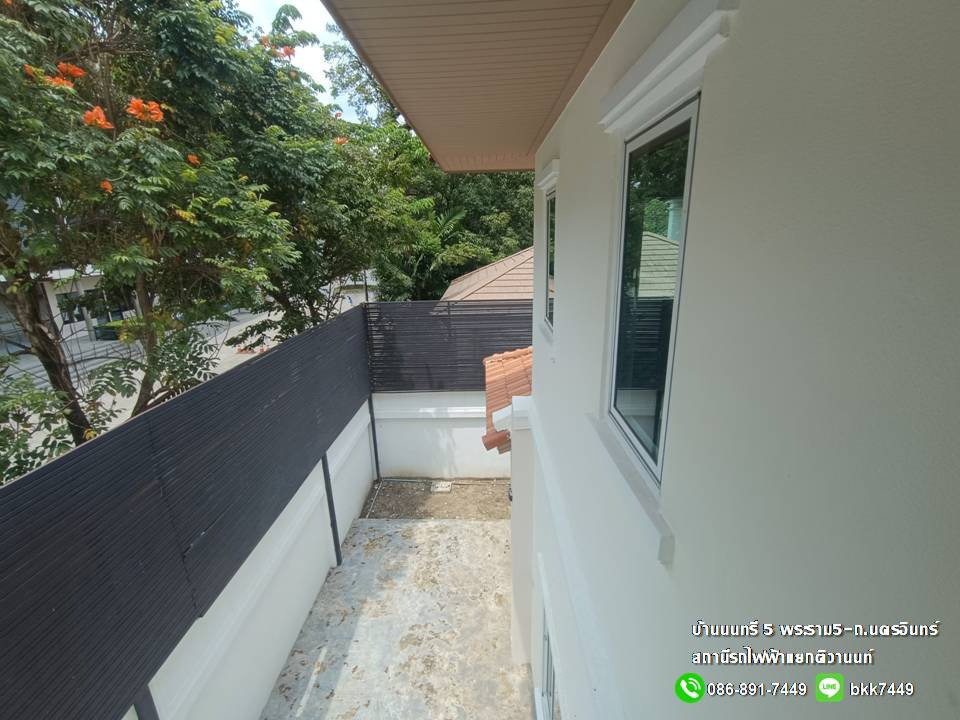 รูป ✅✅ขายบ้านเดี่ยว 2 ชั้น 89.9 ตรว. หมู่บ้านนนทรี 5 พระราม5-นครอินทร์ สถานีรถไฟฟ้าแยกติวานนท์ - รูปที่ 19/23