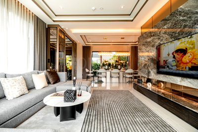 ขายบ้านเดี่ยว : Bangkok Boulevard Bangna KM.12 4 bedrooms, for sale