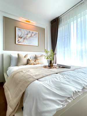 Condos for rent : I-biza Rama 9-rca, a condo in a good location in the heart of Rama 9.