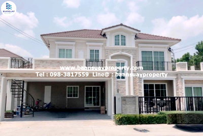 Houses for rent Nawamin 42 : For rent Grandio Kaset-Nawamin
