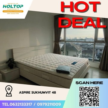 #Z2216💥010968🔥ให้เช่าคอนโด Aspire Sukhumvit 48