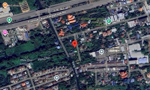 Vacant Land for Sale – Charansanitwong 31, Near MRT Fai Chai (110.8 sq.wah)