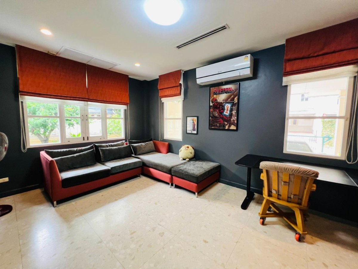 รูป 💥CP-8681💥บ้านเดี่ยว 2 ชั้น  โครงการ โกลเด้นนครา อ่อนนุช 65 เฟอร์และเครื่องใช้ไฟฟ้าครบ พร้อมอยู่👉แอดไลน์ @luxeliving - รูปที่ 4/15