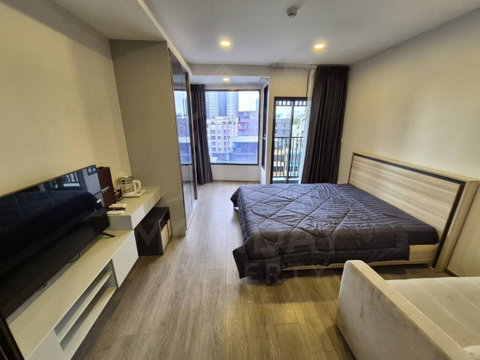 📌 Urgently for rent : Soho Bangkok Ratchada beautiful room, fully furnished, ready to move in. MD-95143