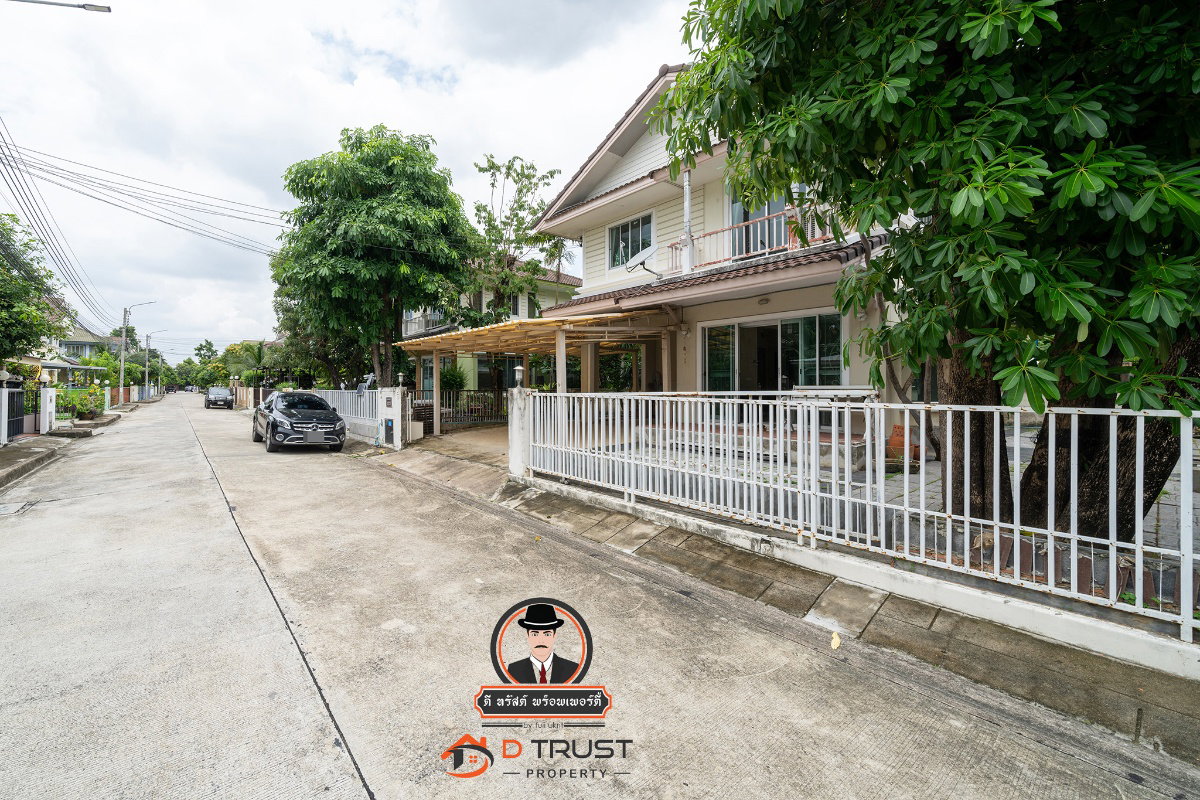 รูป ให้เช่า บ้านเดี่ยว สีวลี สุวรรณภูมิ 50.60 ตร.ว. 3นอน 2น้ำ จอดรถได้ 2คัน - รูปที่ 2/16