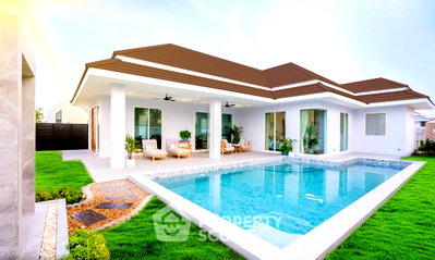 บ้านเดี่ยว ปราณบุรี ประจวบคีรีขันธ์ : ขายวิลล่า 3 ห้องนอน L’UX VILLA by Nisasiri Group รับสัตว์เลี้ยง (ID 2176897)