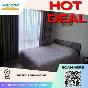 #Z2272💥030968🔥 Condo for rent: The Sky Sukhumvit 103
