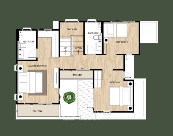 รูป บ้าน 3 ห้องนอน ขาย ลามาย หทัยราษฎร์ 39 เลี้ยงสัตว์ได้ (ID 1436198) - รูปที่ 7/8