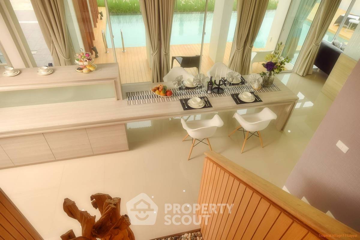 รูป วิลล่า 3 ห้องนอน ขาย ที่ Tropical Village 2 Huayyai (ID 1280808) - รูปที่ 3/6