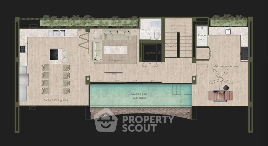 รูป บ้านเดี่ยว 3 ห้องนอน ขาย | พรีม ปาโน | เชิงทะเล (เลี้ยงสัตว์ได้) (ID 1492566) - รูปที่ 8/8