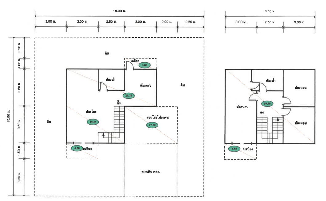 picture HOME 60 Sq.w. Bang Bua Thong Nonthaburi for 3.1M - 5/7