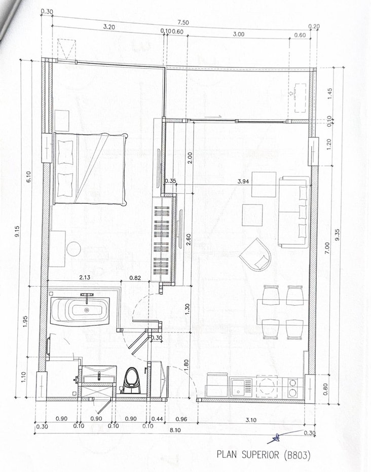 รูป กว้างขวาง 1 ห้องนอน ขนาด 71 ตร.ม. ที่ The Star Hill Condo Chiangmai (ID 2285515) - รูปที่ 9/9