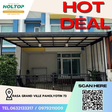 #Z2264💥030968🔥House for rent at Rasa Grand Ville, Paholyothin 73