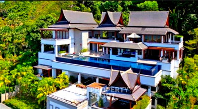 Houses for sale Thalang Phuket : Pet-Friendly 5-BR Villa For Sale Baan Thai Surin Hill, Phuket (ID 1454053)