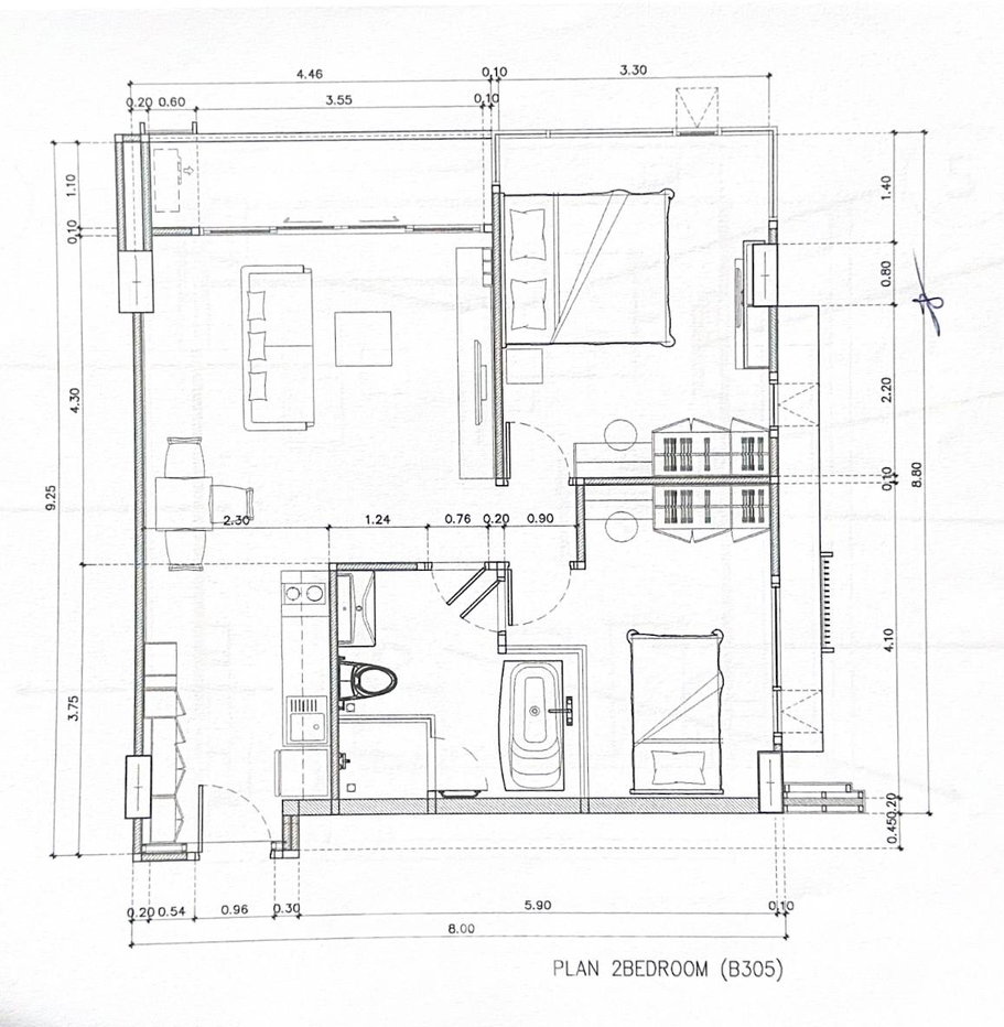 รูป ขายคอนโด 2 ห้องนอน The Star Hill Condo Chiangmai ย่านสุเทพ (ID 2285519) - รูปที่ 5/5