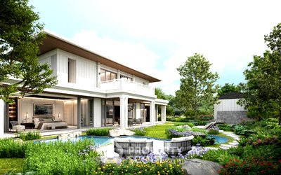 Houses for sale Hua Hin Bus Station : Pet-Friendly 3-BR Villa For Sale at The Lake Park Hua Hin (ID 2200896)