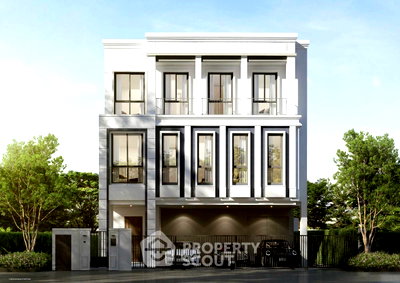 Houses for sale Bangna Commercial College : Pet-Friendly 4-BR House For Sale at AERIE Srinakarin Near Nong Bon (ID 2110100)